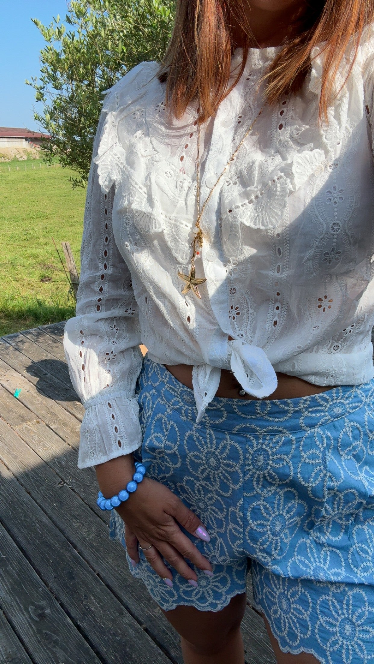 Chemise dentelle Olivia