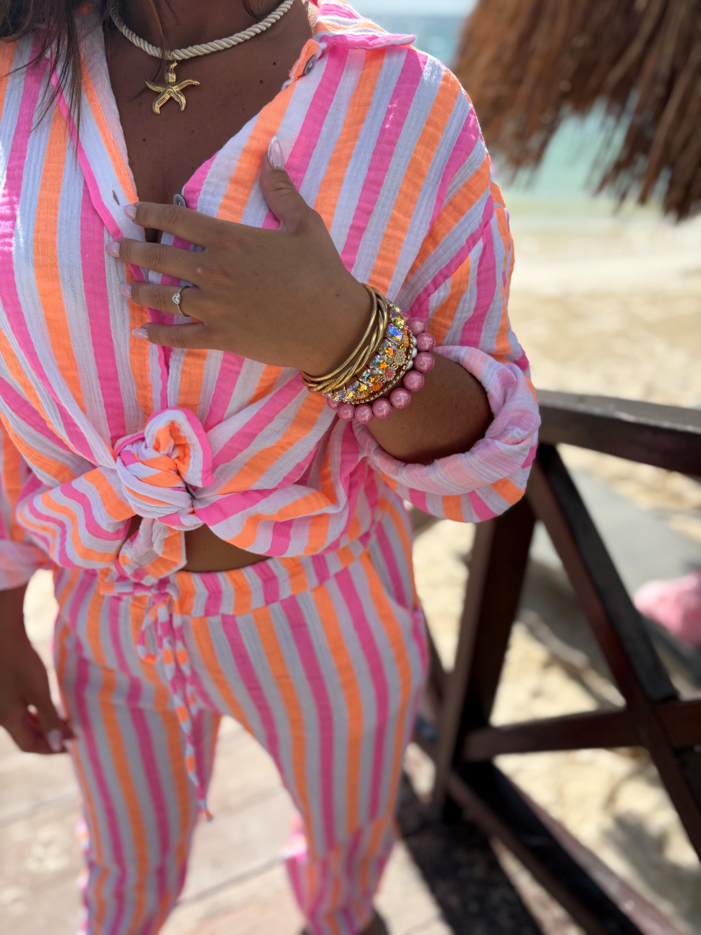 Ensemble Gaze de coton Lucia