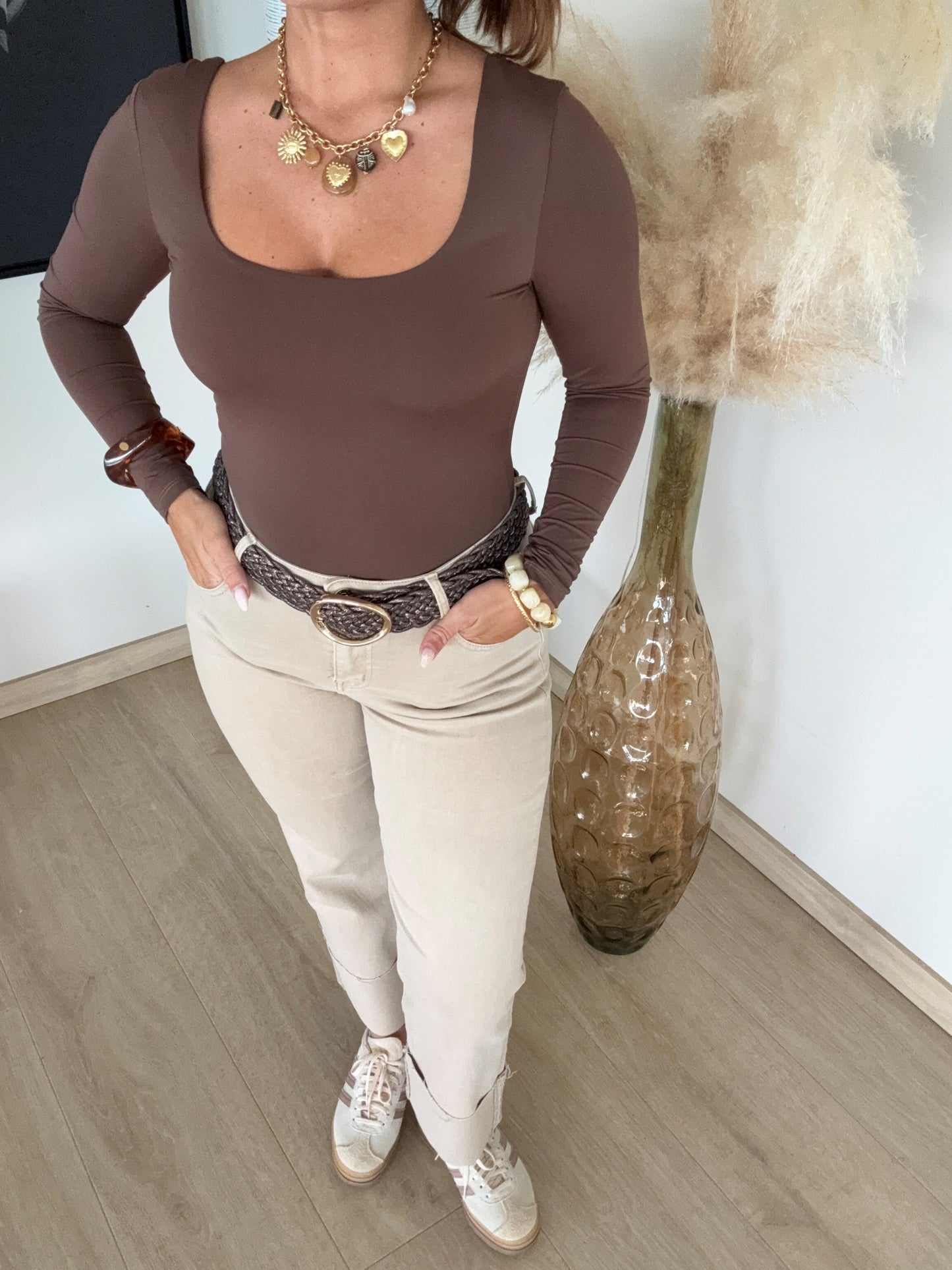 Body Suzette marron